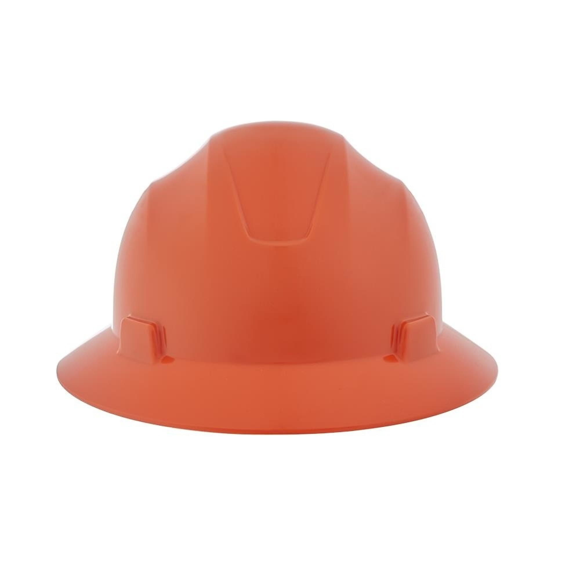 Jackson Safety Hard Hat — Full Brim, Non-Vented, Orange, Model# 20803
